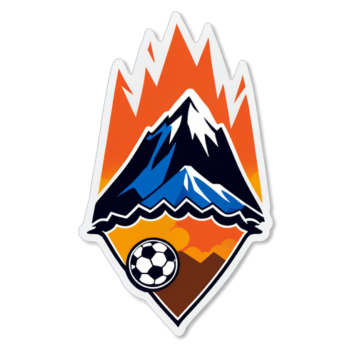 ¡Increíble! El Impactante Sticker de Cobreloa y Colo-Colo que Está Robando Miradas en las Montañas