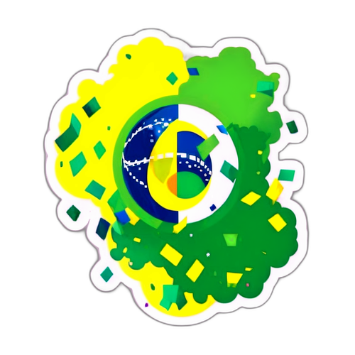 Adesivo Brasil Campeão