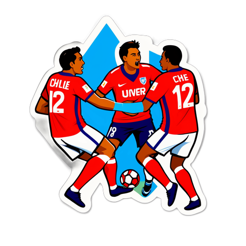Sticker Confronto Univ. de Chile x Independiente