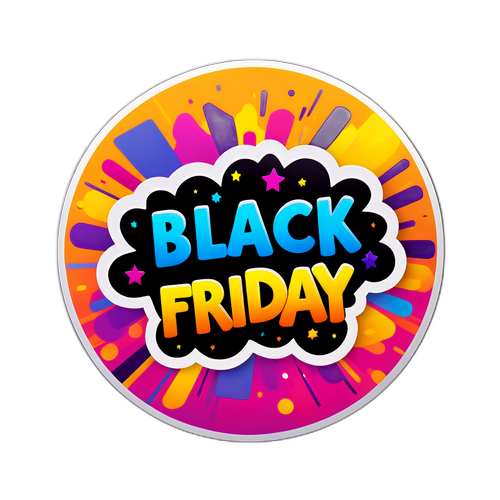ब्लैक फ्राइडे स्टिकर