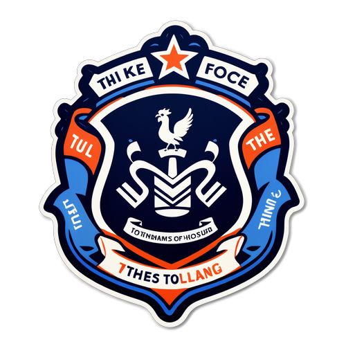 Tottenham Hotspur Fan Inspirálta Matrica