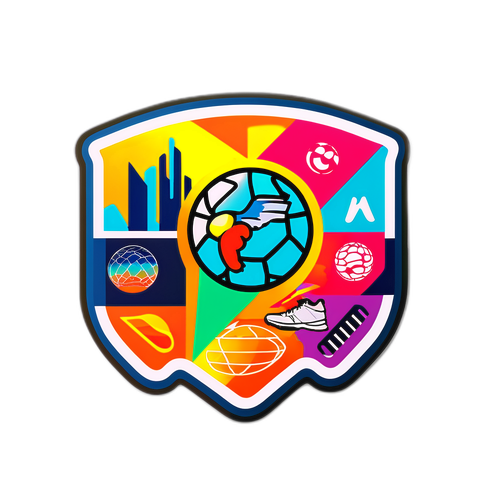 A sticker del logo de Teledeporte