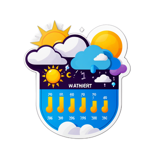 Weather Forecast Sticker