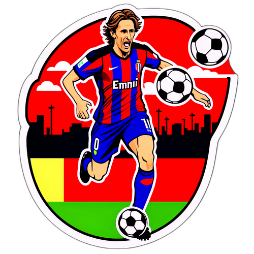 Ambrosini in azione sul campo di calcio