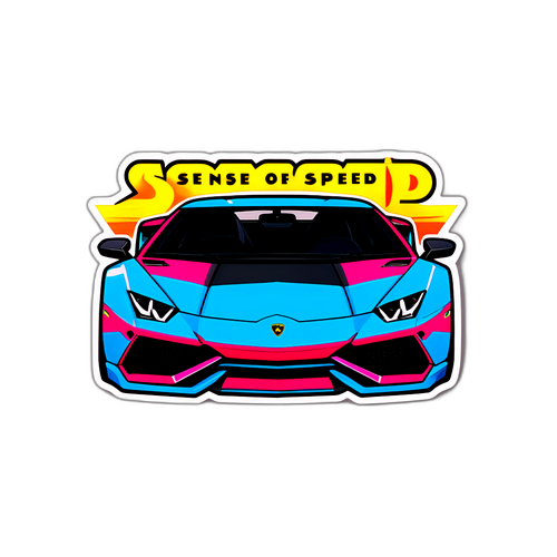 スピード感のあるランボルギーニデザイン