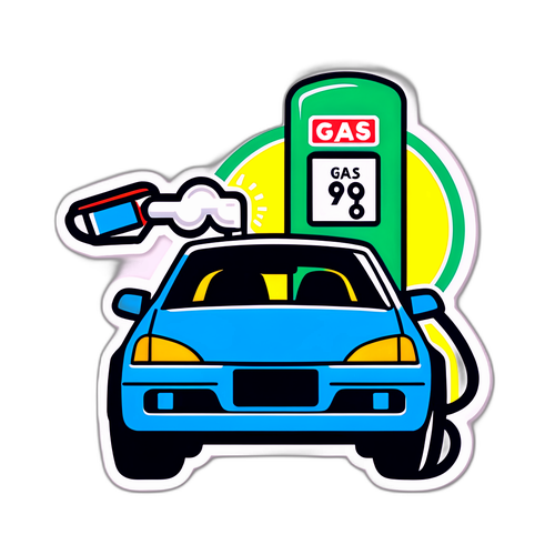 Sticker Cây Xăng Mọi Tình Huống