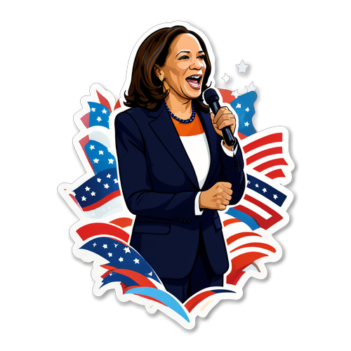 Kamala Harris en Action : Une Icône de la Liberté Éblouissante et Inspirante !