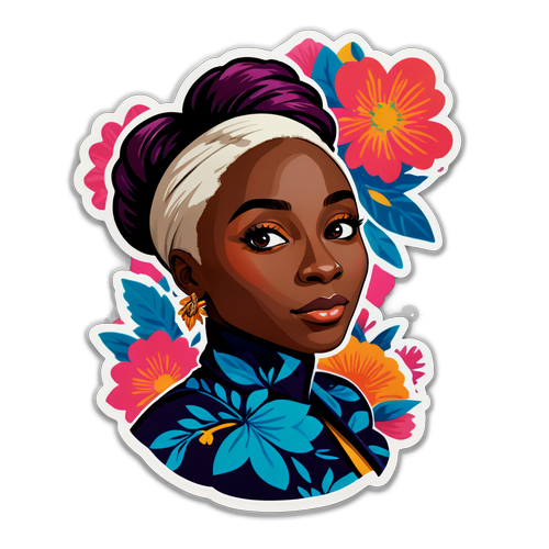 Huwag Palampasin! Ang Chic na Sticker ni Cynthia Erivo na Puno ng Sining at Kagandahan!