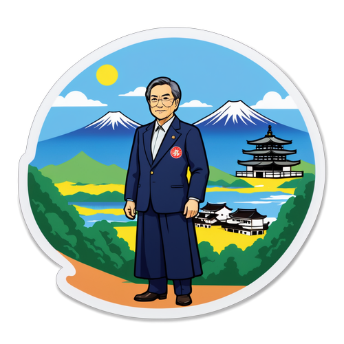 兵庫県の美しい風景と斎藤知事の魅力的なイラストを発見！あなたも驚くこの名所とは？