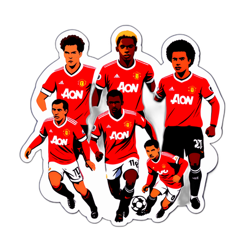 Sticker ya Manchester United