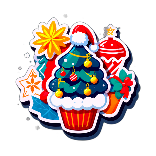 聖誕假期裝飾貼紙