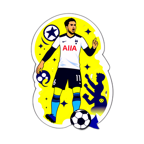 Design samolepky pro Tottenham proti Villarreal