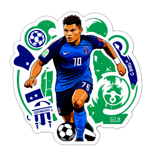 Adesivo Artistico di Thiago Silva