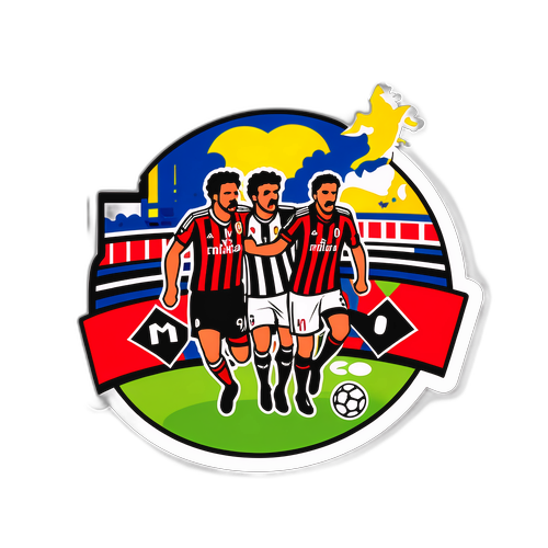 Dramatisk klistermærke - Parma mod Milan