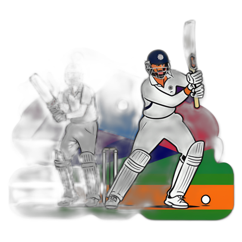 Scene ya mechi ya cricket kati ya India na England