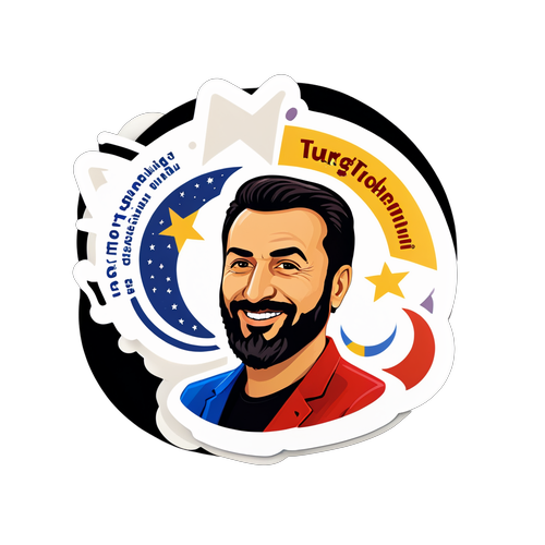 Turgut Toydemir'i Onurlandıran Sticker