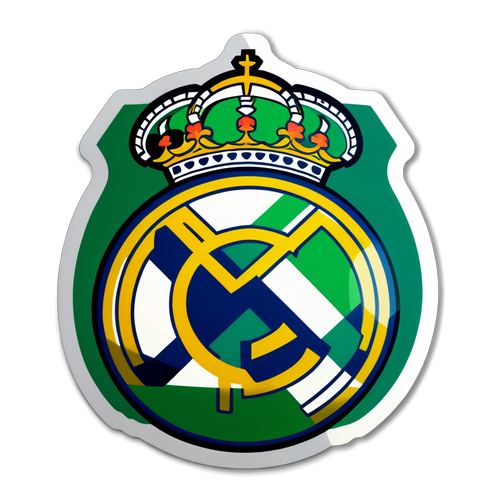 ¡Choque de Titanes! Real Madrid vs Betis: Un Sticker que Captura la Pasión del Fútbol