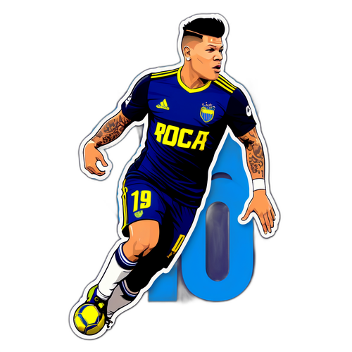 Sticker de Marcos Rojo - Perseverancia en el Fútbol