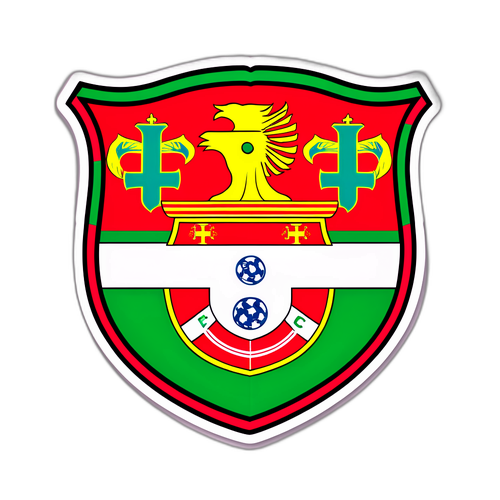 สติ๊กเกอร์โปรโมตทีมฟุตบอลโปรตุเกสที่เน้นฤดูกาลที่ยอดเยี่ยม