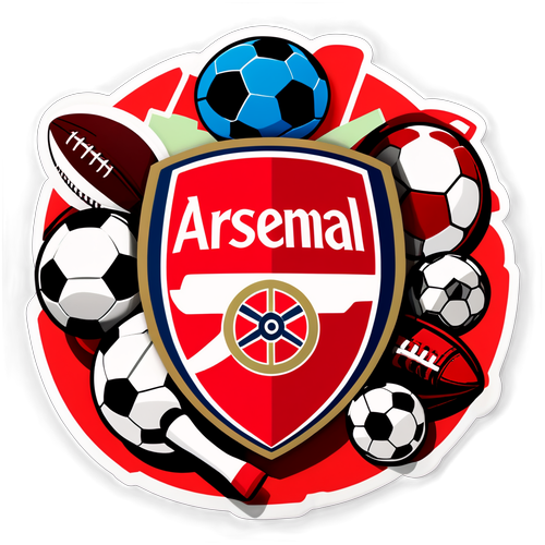 Új Arsenal Logo: Futballeszközökkel és London Ikonjával Körülvéve!