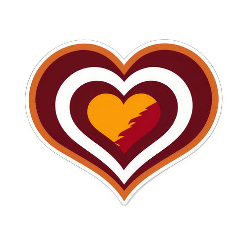 Stika ya Moyo ya AS Roma