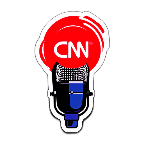 Canlı Yayın Mikrofonu Sticker Tasarımı