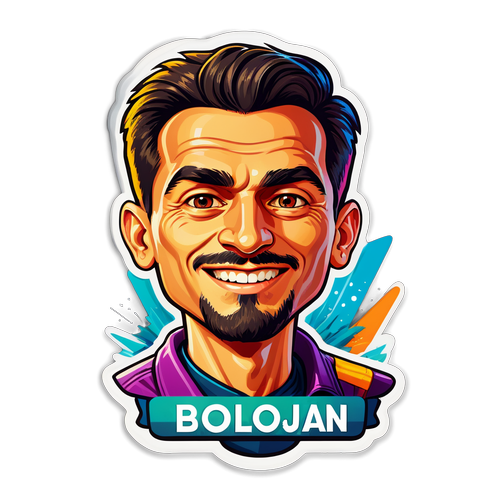 Sticker Vibrant cu Bolojan