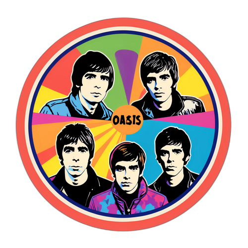 Retro Oase Sticker