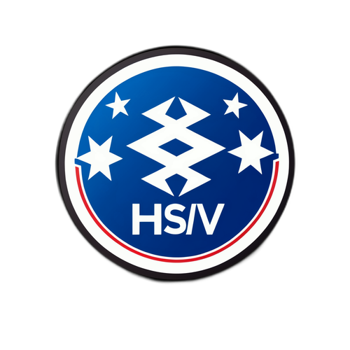 Σχέδιο Αυτοκόλλητου με το Λογότυπο του HSV