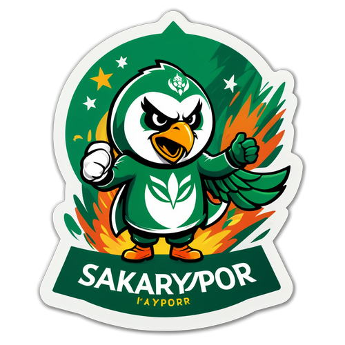 Sakaryaspor Taraftarının Gururu: Renklerin ve Maskotun Büyülü Dünyası!