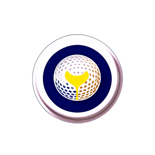 Minimalist Golf Ball og Tee Sticker til Ryder Cup 2025