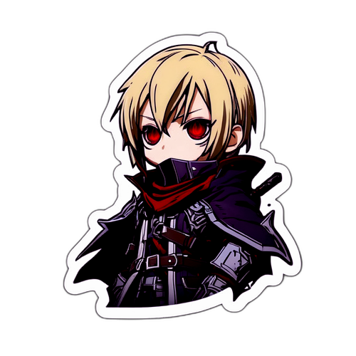 Autocollant du personnage principal de "Code Vein 2"