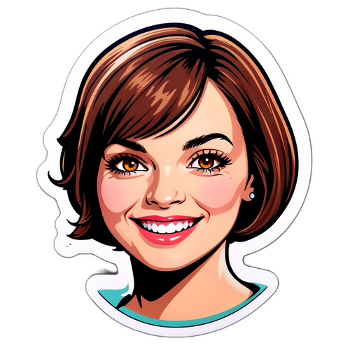 Αυτοκόλλητο με σχέδιο της Kathryn O'Hara