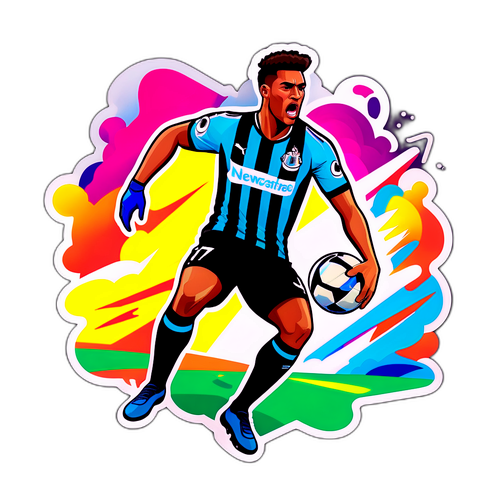 紐卡斯爾動態插圖：比賽中的激烈瞬間