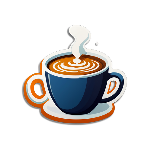 ถ้วยกาแฟร้อน