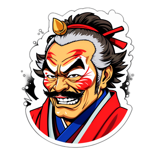 喜劇スケッチのキャラクターをテーマにしたデザイン