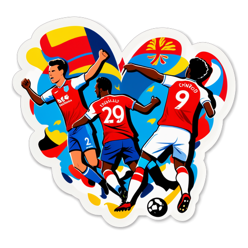 Rasakan Sensasi Tak Terhingga: Sticker Aksi Seru Liga Premier yang Menggoda Cinta Sepak Bola!