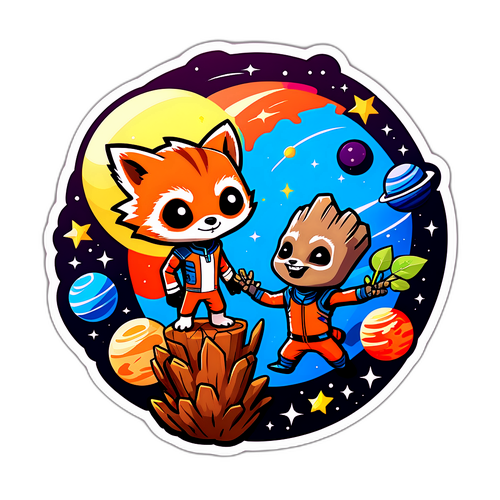 Rocket and Groot's Cosmic Adventure