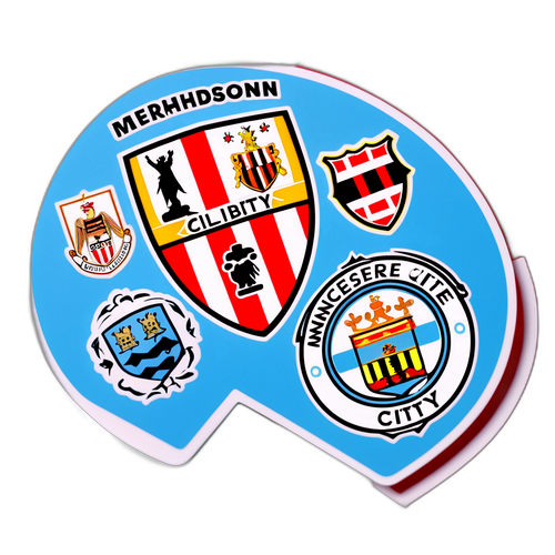 Jalkapallomatsin hetki Sunderlandin ja Manchester Cityn välillä