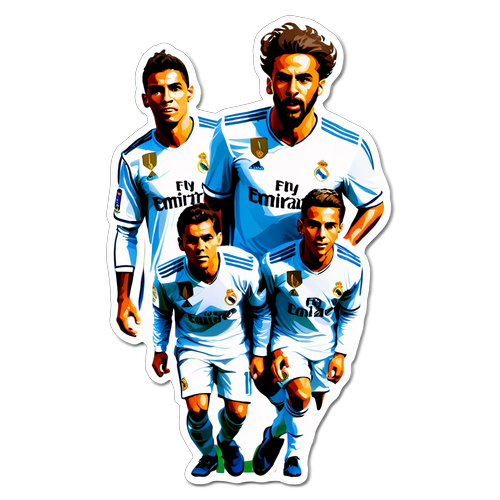 Hãy Để Sự Tự Hào Thể Hiện Qua Sticker Real Madrid Đầy Ấn Tượng!