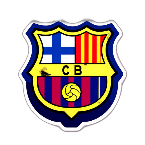 Kibandiko cha FC Barcelona