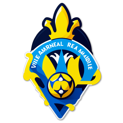 Sticker ya Mechi ya Villarreal dhidi ya Real Madrid