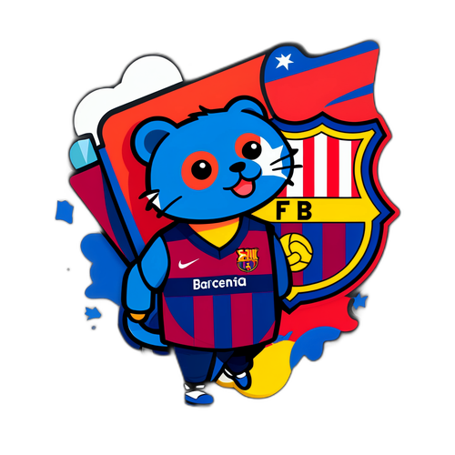 Bantuan Kucing FC Barcelona dan Osasuna