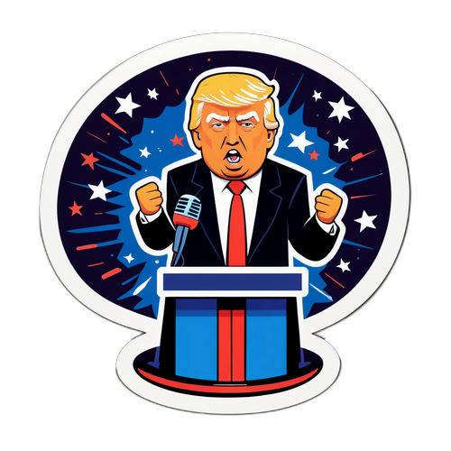 Donald Trump på debattscenen