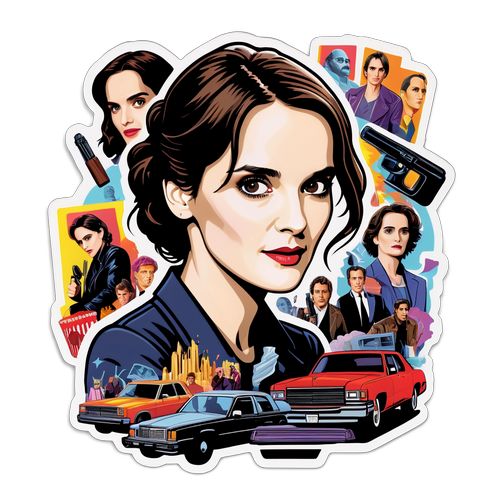 Artystyczny portret Winony Ryder