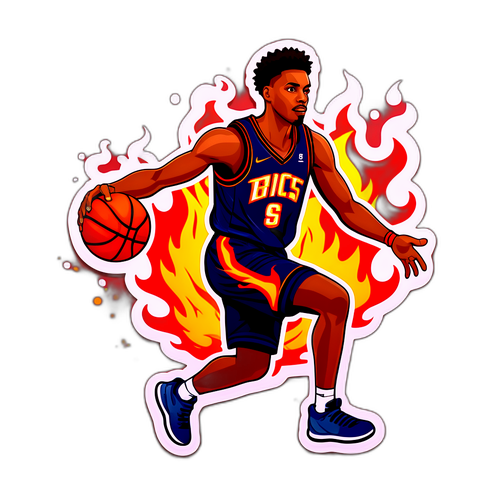 Sticker ng Dribbling na Si Brice Sensabaugh