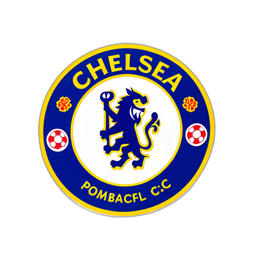 Emblemat Chelsea F.C. w stylu graffiti