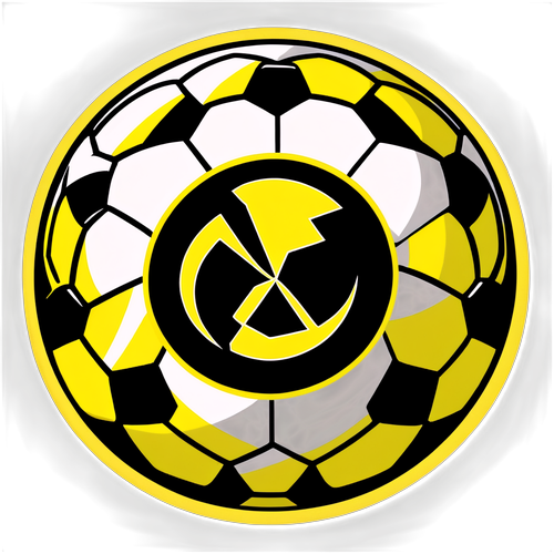 Logo del Columbus Crew con un balón de fútbol