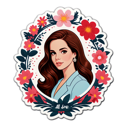 Unlock the Secret Love Life of Lana Del Rey: Discover the Floral Romance Behind 'All About Love'!