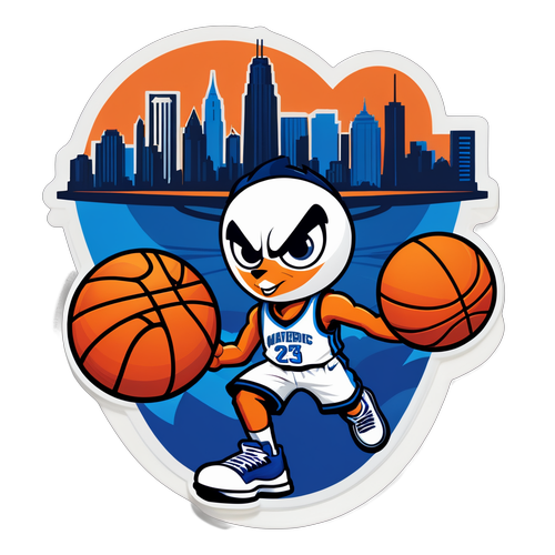 Sticker para sa Laban ng Mavericks at Knicks